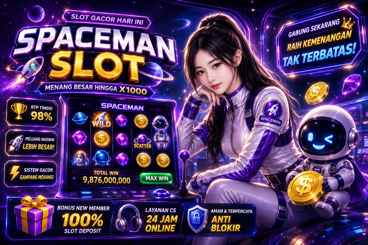 Keuntungan Menggunakan APK Slot Spaceman Versi Terbaru